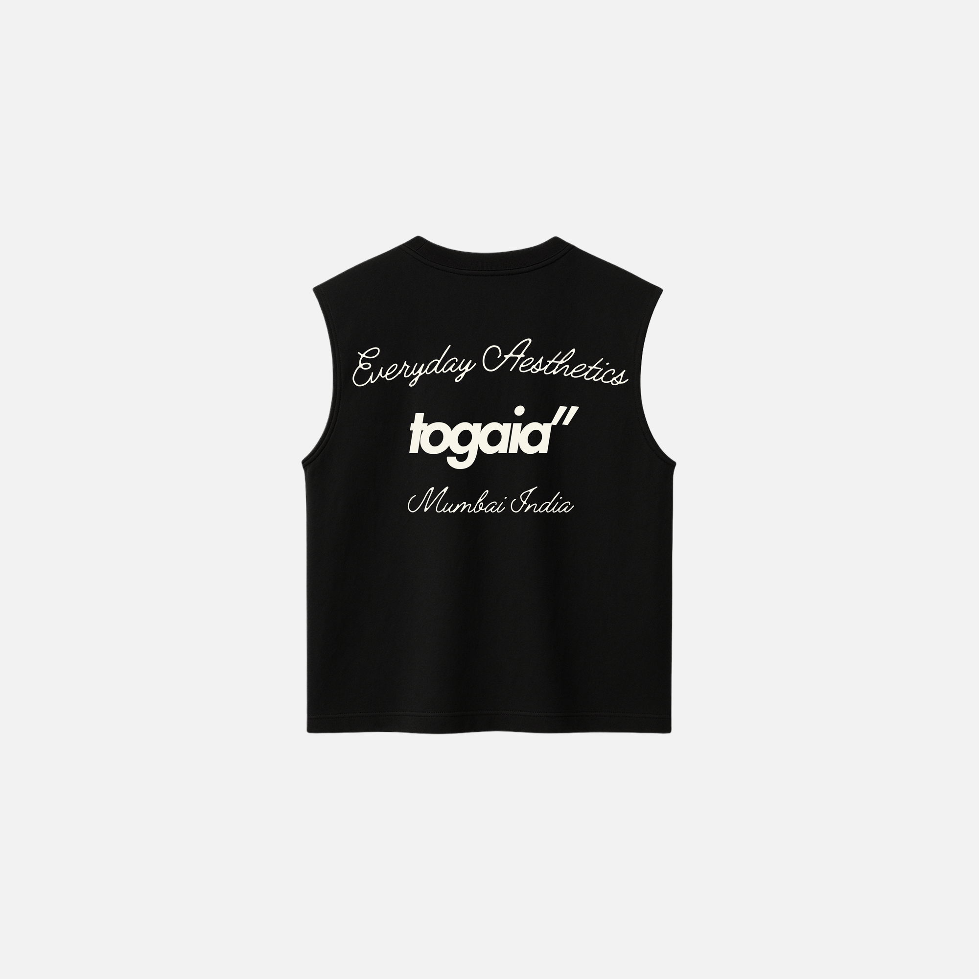 OVERSIZED PRINTED VEST